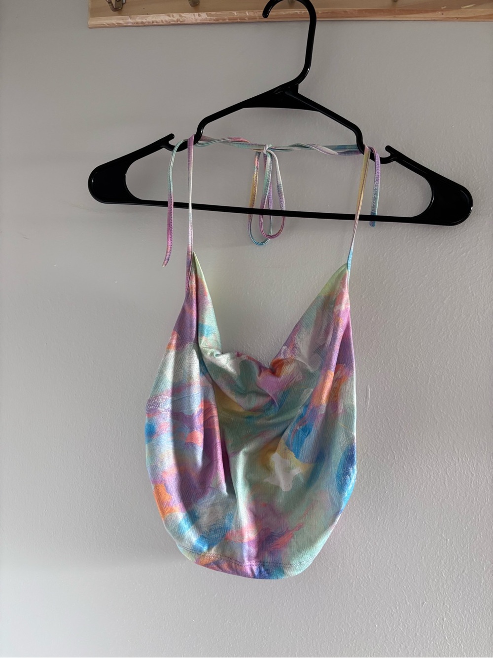 SHEIN Pastel Multicolor Halter Top